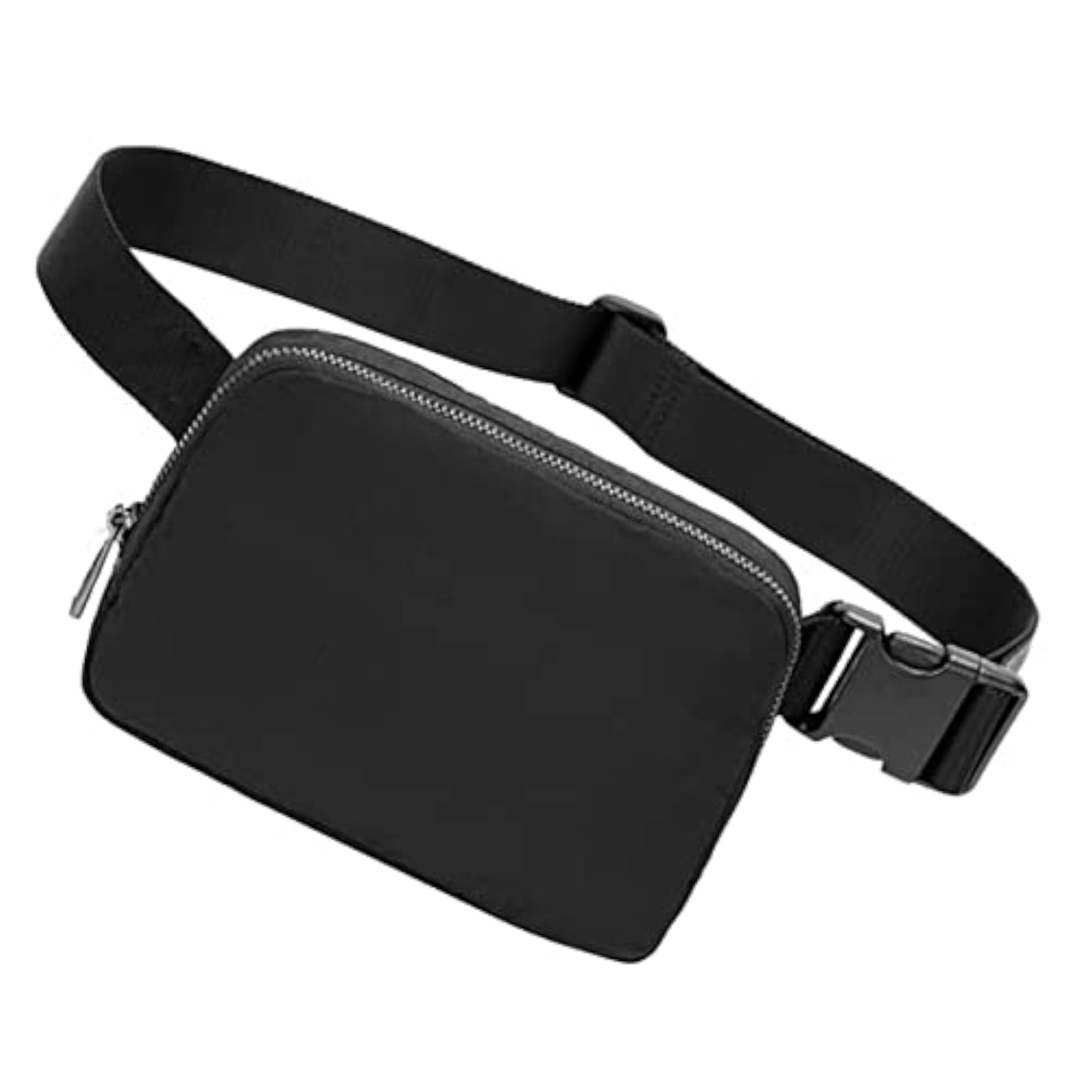 2pcs Pack Black Crossbody Purses for Men and Women